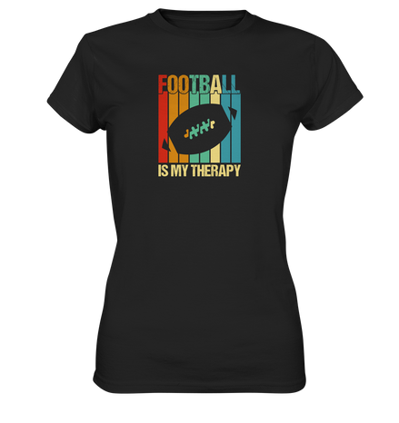 Football is my Therapy - Ladies Premium Shirt