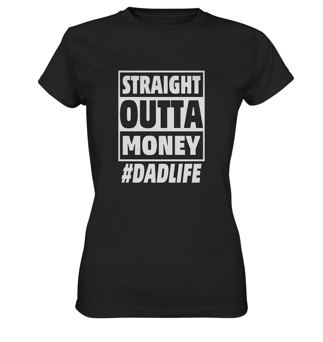 Straight Outta Money - Ladies Premium Shirt