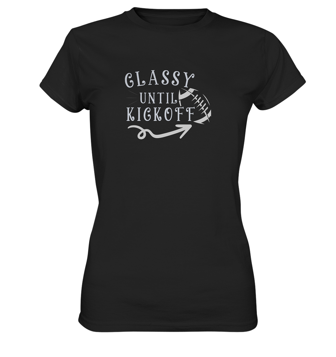 Glassy until Kick Off - Women's Premium T-Shirt