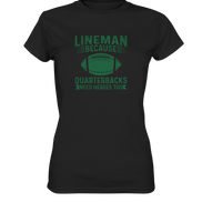 Lineman Heroes Green - Ladies Premium Shirt