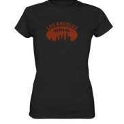 Los Angeles Football Silhouette - Ladies Premium Shirt