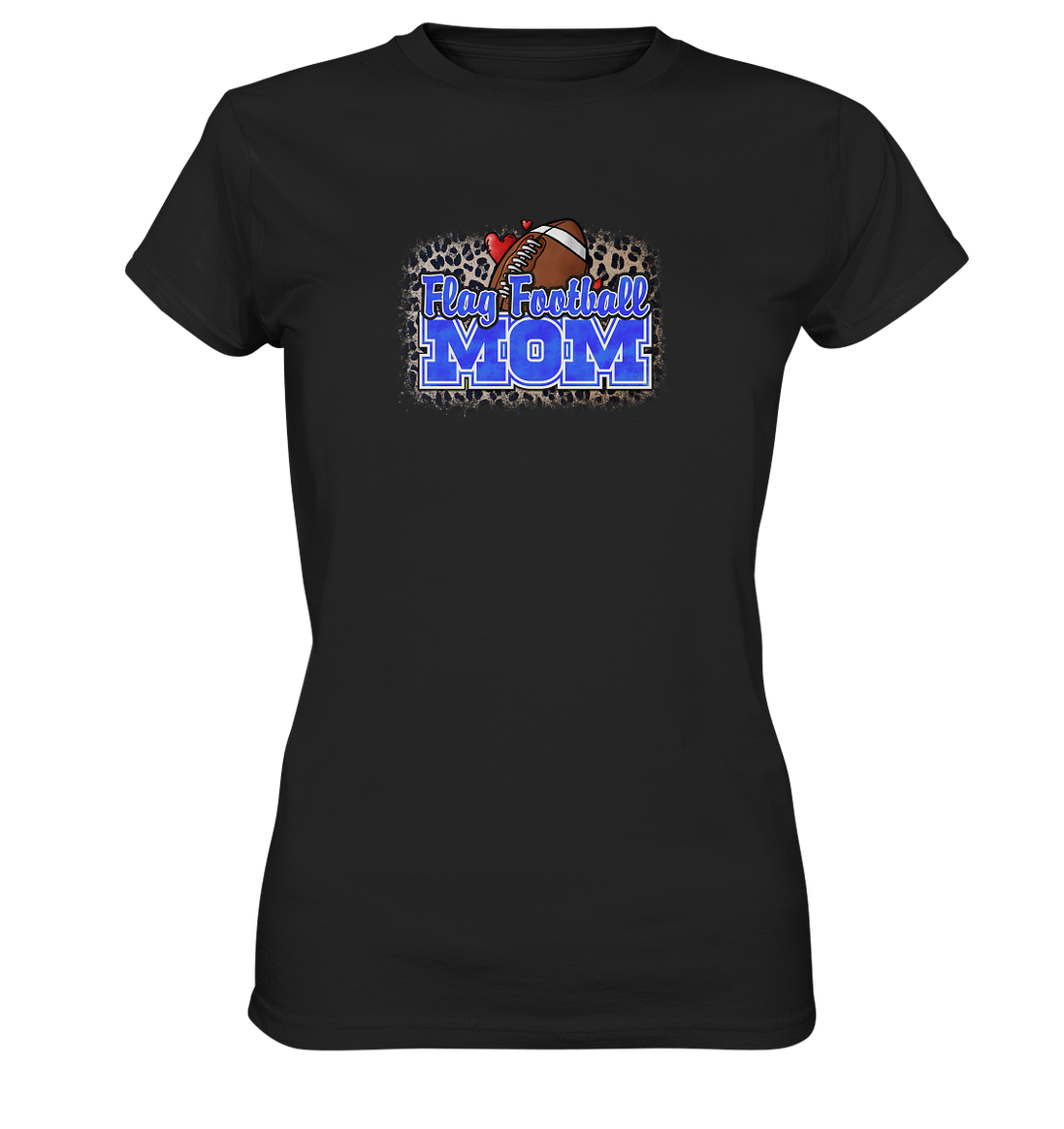 Flag Football Mom - Women's Premium Shirt