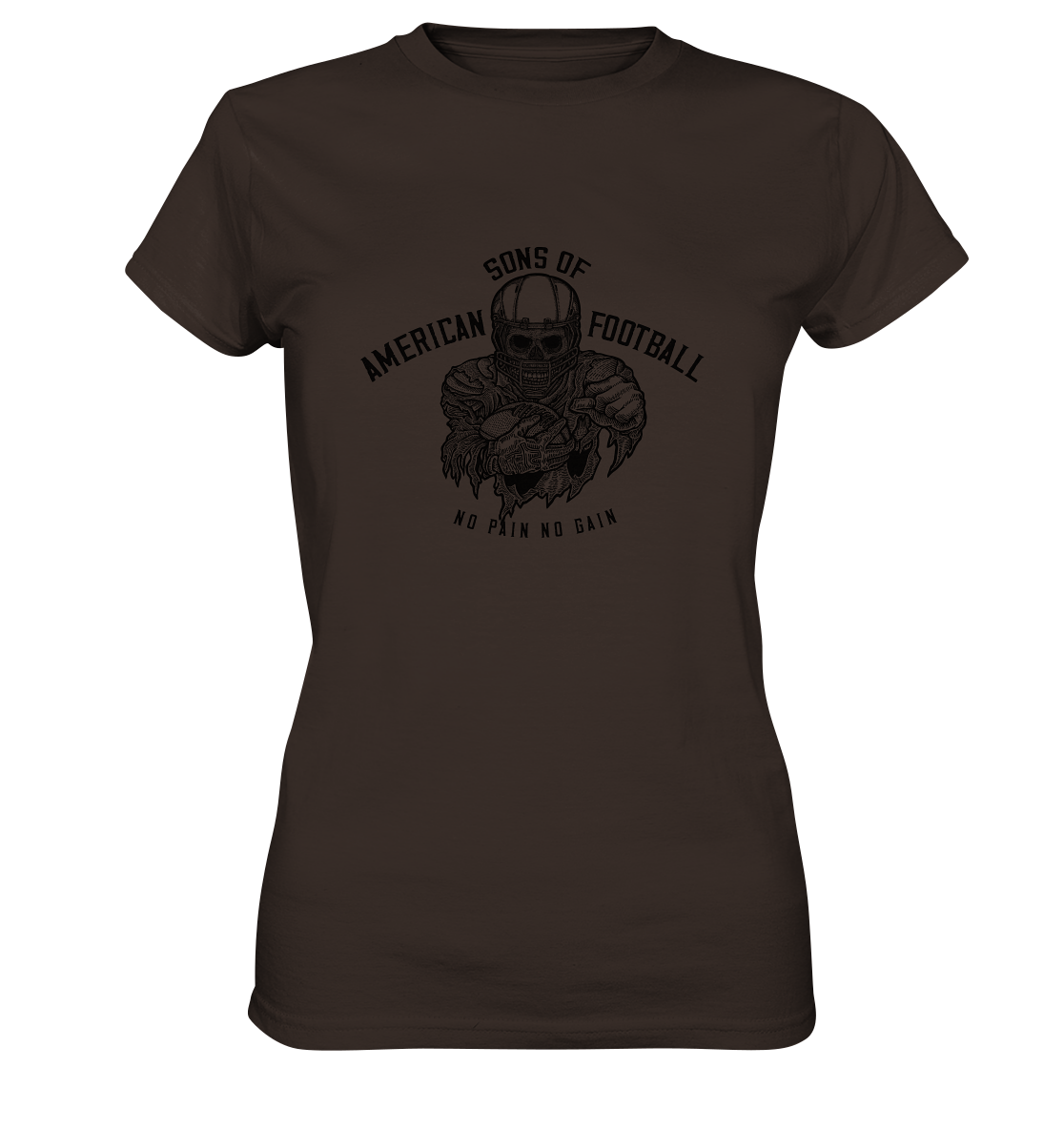 SAMFO No Pain No Gain  - Ladies Premium Shirt