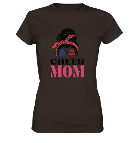 Cheer Mom Sunglases - Ladies Premium Shirt
