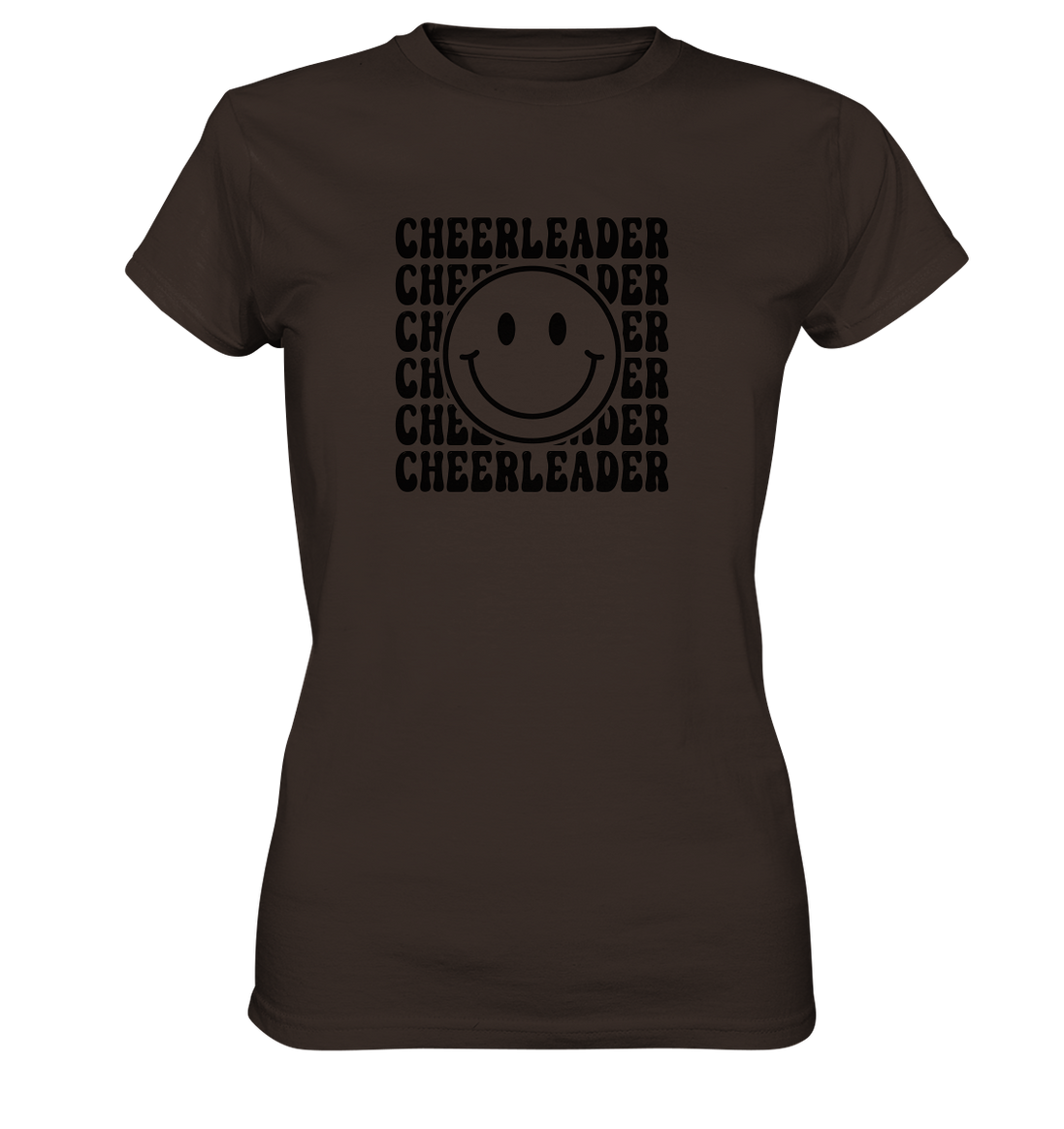 Cheerleader Smiley - Ladies Premium Shirt