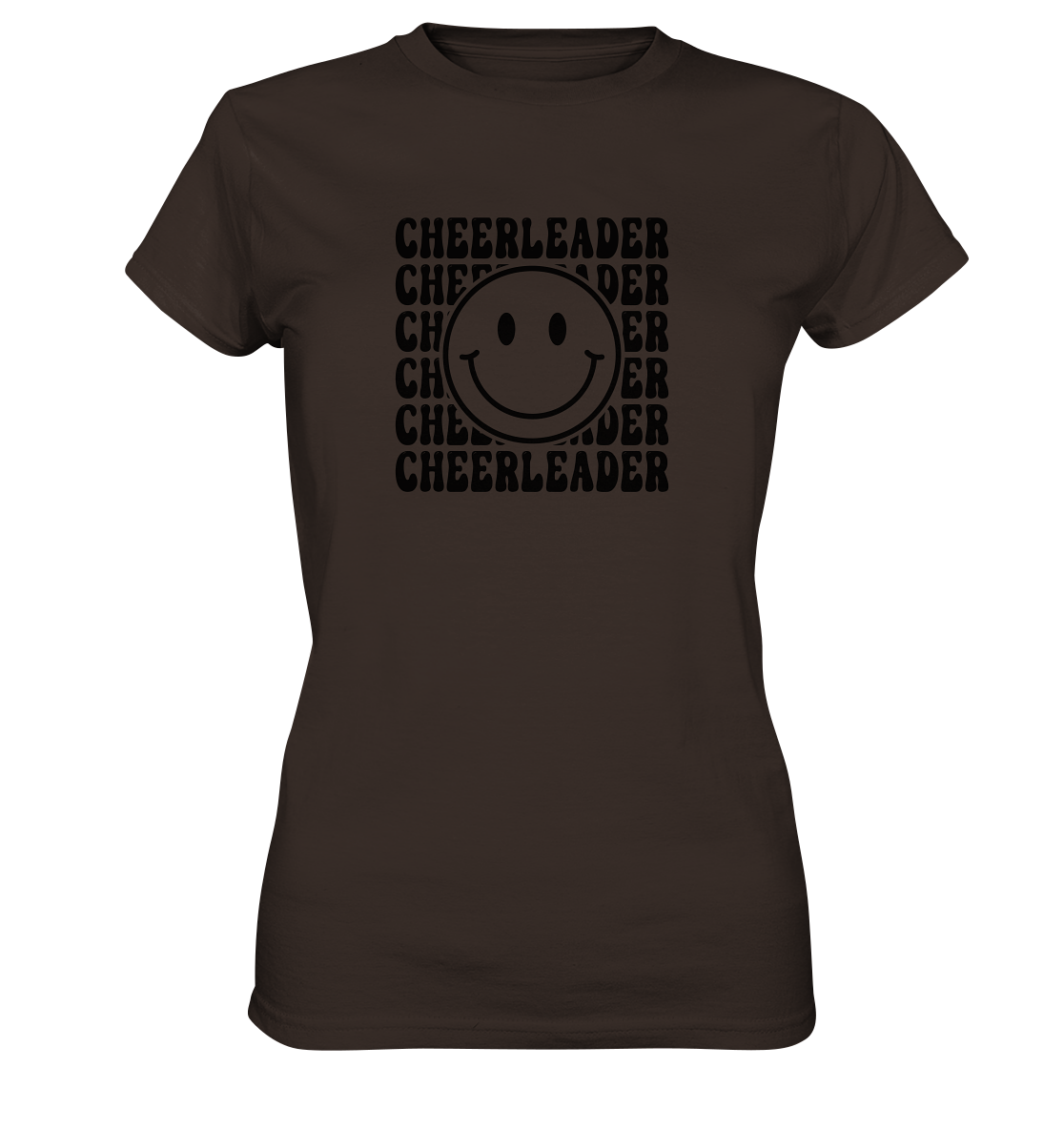 Cheerleader Smiley - Ladies Premium Shirt