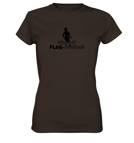 Playoff Flag Football  Women black  - Ladies Premium Shirt