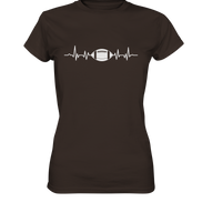 Football Heartbeat - Women's Premium Shirt