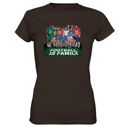 Football is Family - Ladies Premium Shirt