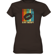 Football is my Therapy - Ladies Premium Shirt