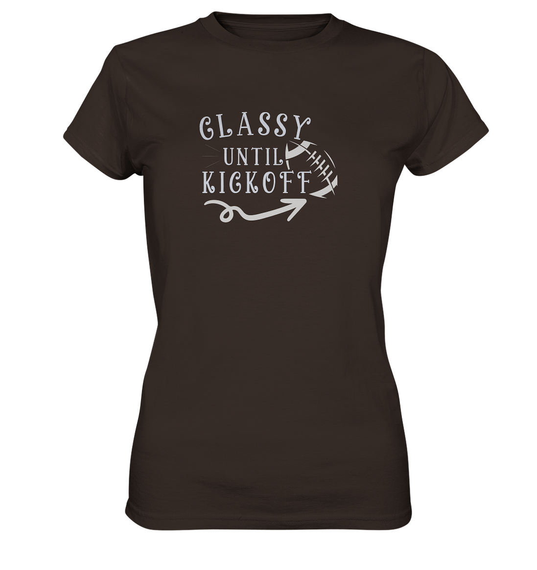 Glassy until Kick Off - Women's Premium T-Shirt