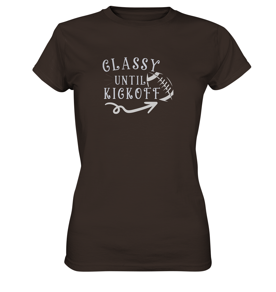 Glassy until Kick Off - Women's Premium T-Shirt