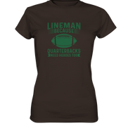Lineman Heroes Green - Ladies Premium Shirt