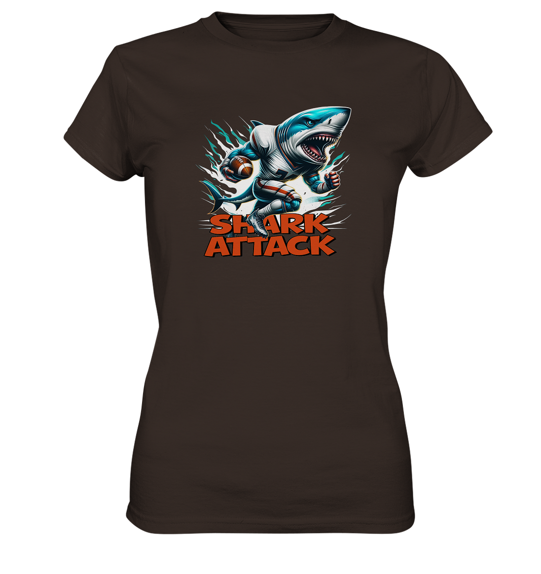 Shark Attack - Ladies Premium Shirt