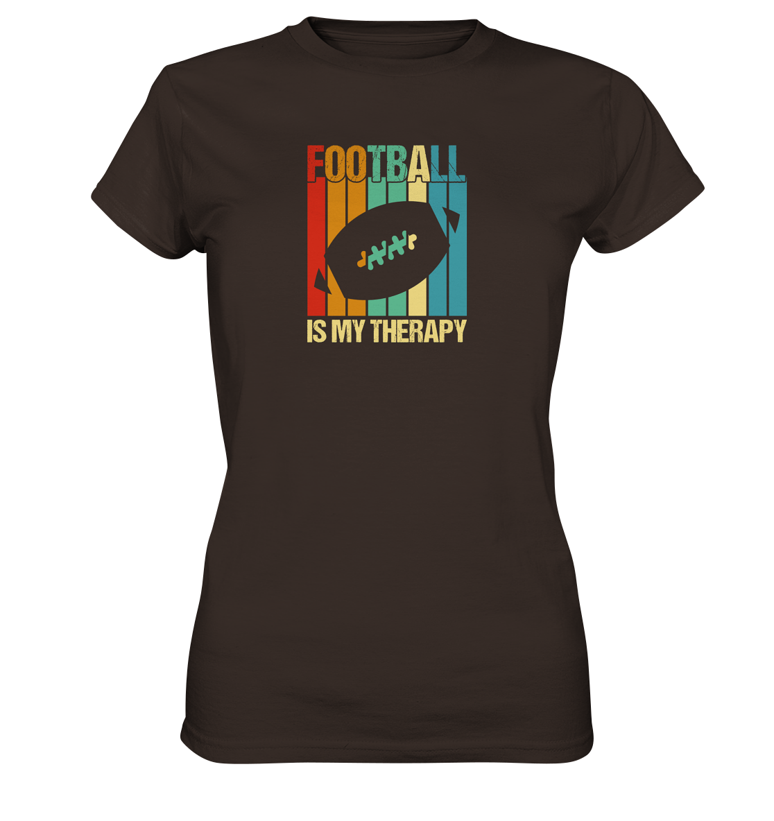 Football is my Therapy - Ladies Premium Shirt