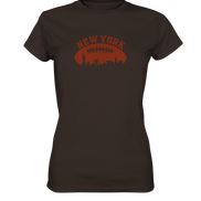 New York Football Silhoutte  - Ladies Premium Shirt