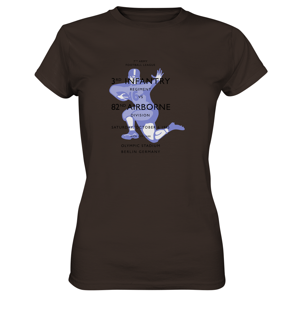 Infantry vs. Airborne 1945 - Ladies Premium Shirt