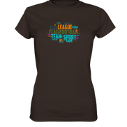 Flag Football Word Bubble - Ladies Premium Shirt