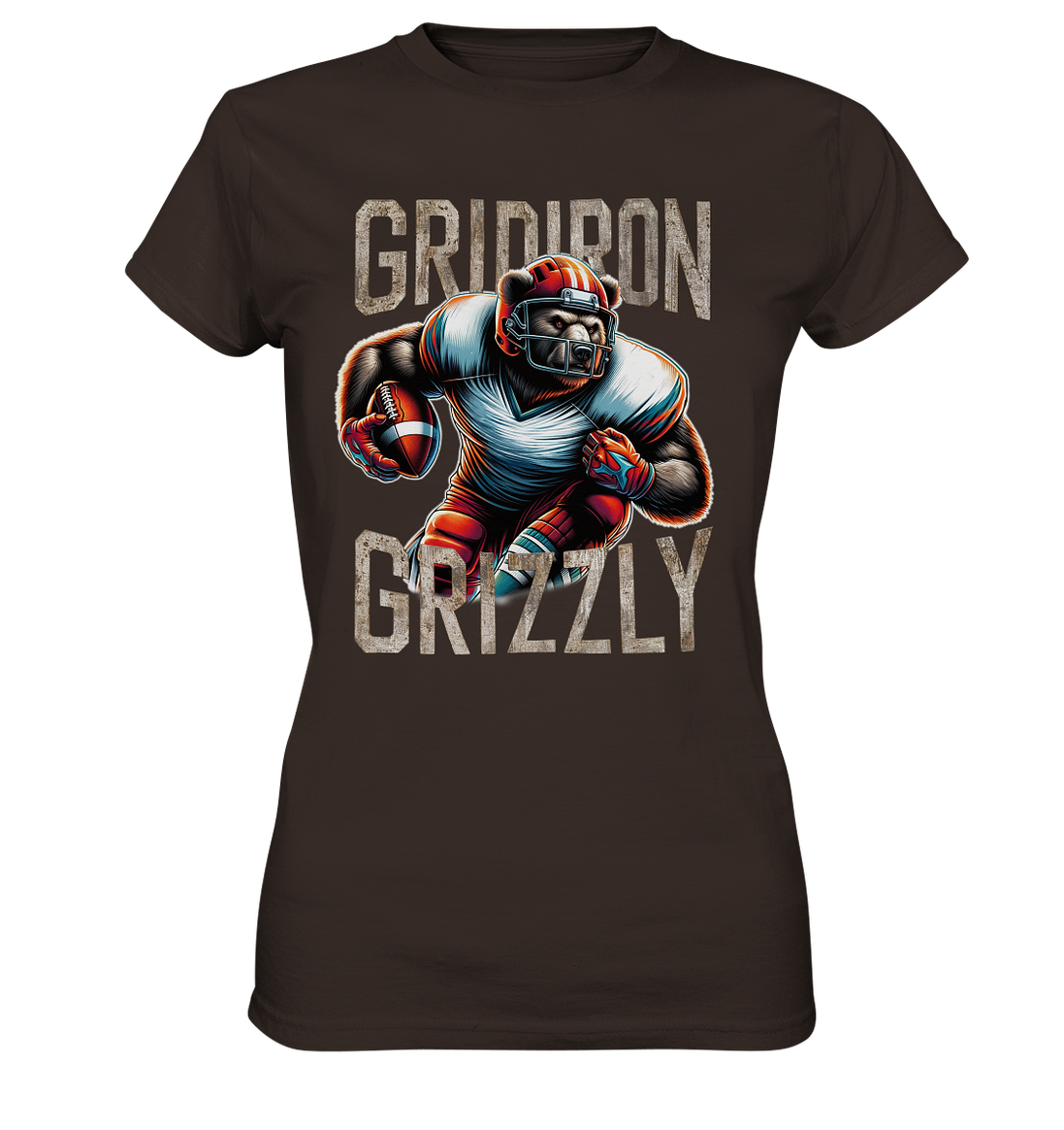 Gridiron Grizzly - Ladies Premium Shirt