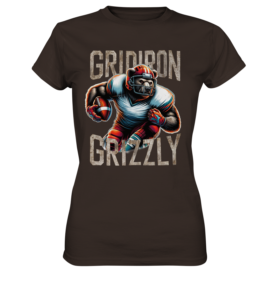 Gridiron Grizzly - Ladies Premium Shirt