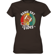 Game Day Vibes White - Ladies Premium Shirt