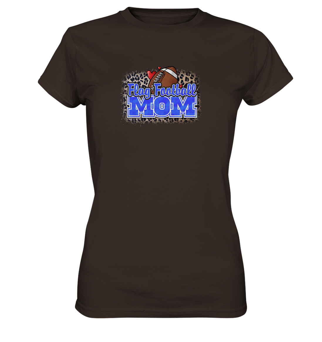 Flag Football Mom - Women's Premium Shirt
