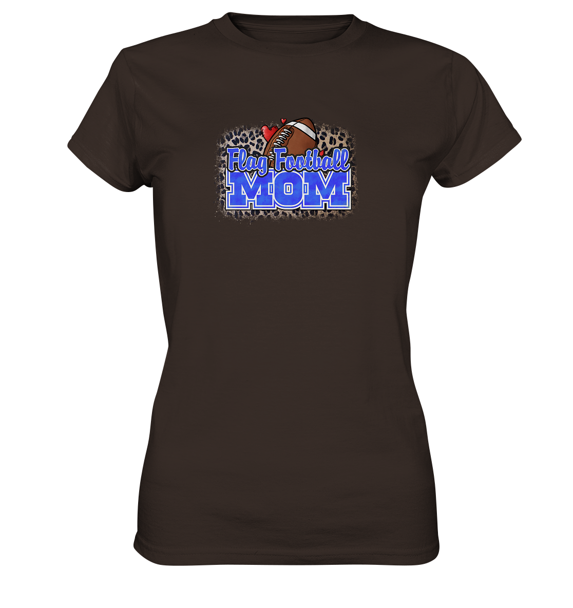 Flag Football Mom - Women's Premium Shirt