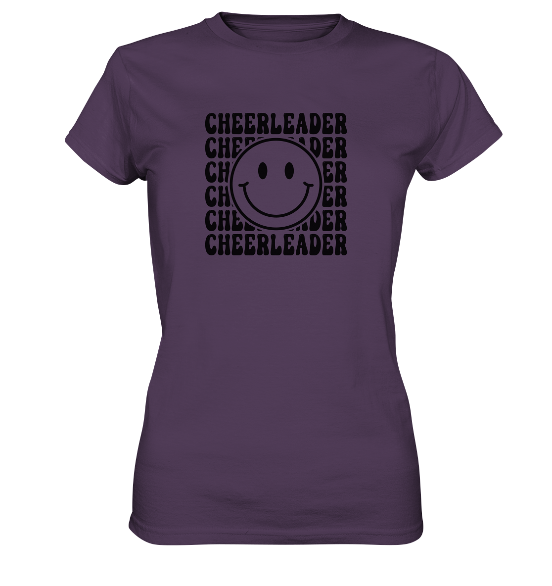 Cheerleader Smiley - Ladies Premium Shirt