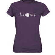 Football Heartbeat - Women's Premium Shirt