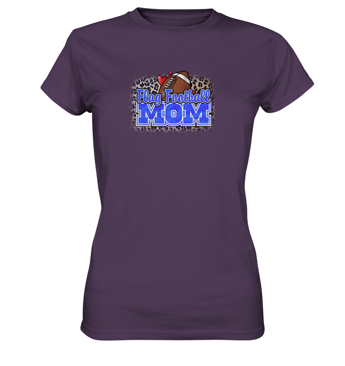 Flag Football Mom - Women's Premium Shirt