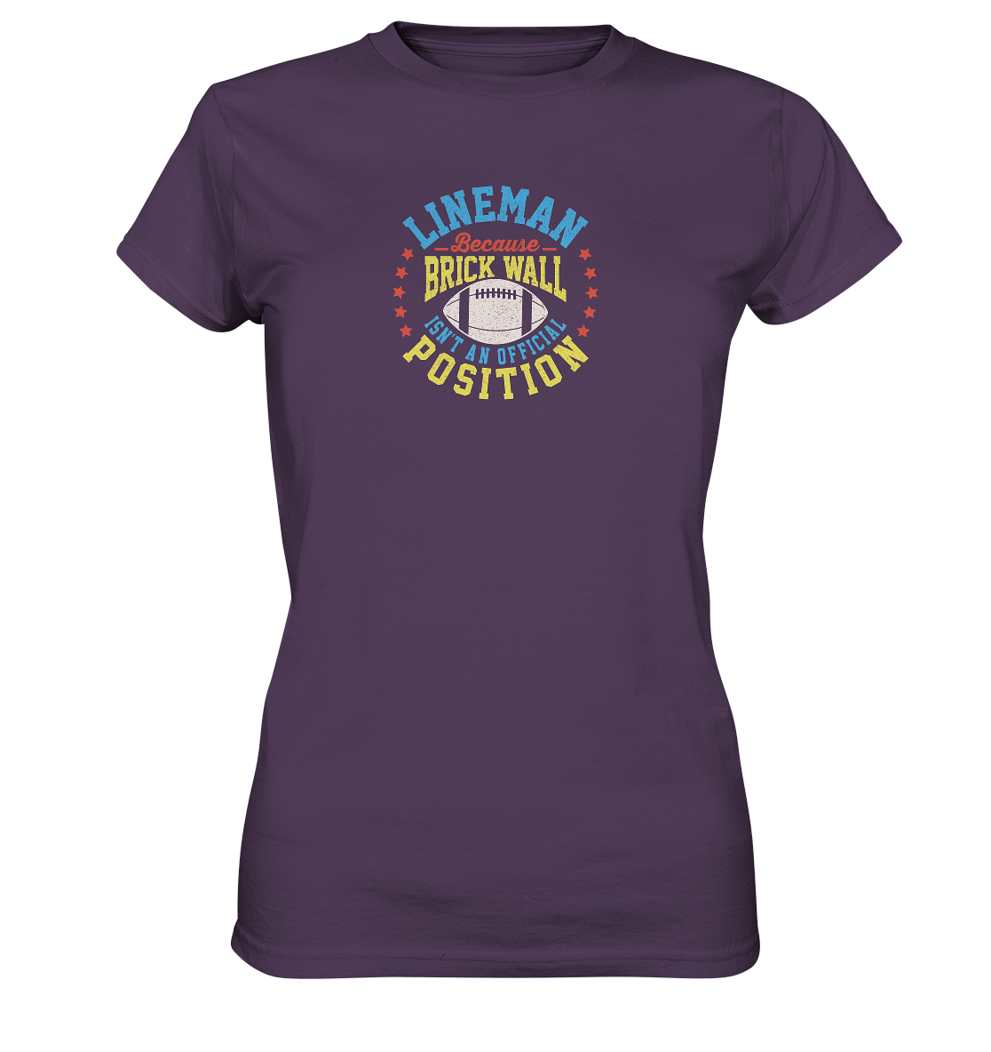 Lineman Brick Wall - Ladies Premium Shirt
