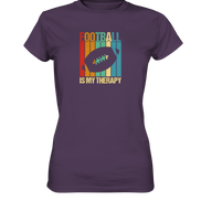Football is my Therapy - Ladies Premium Shirt