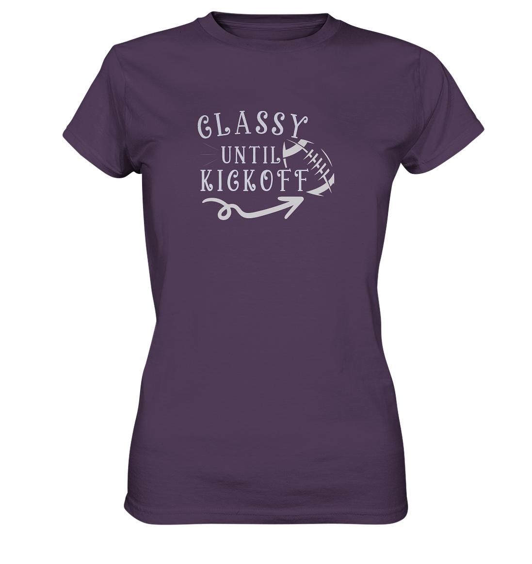 Glassy until Kick Off - Women's Premium T-Shirt