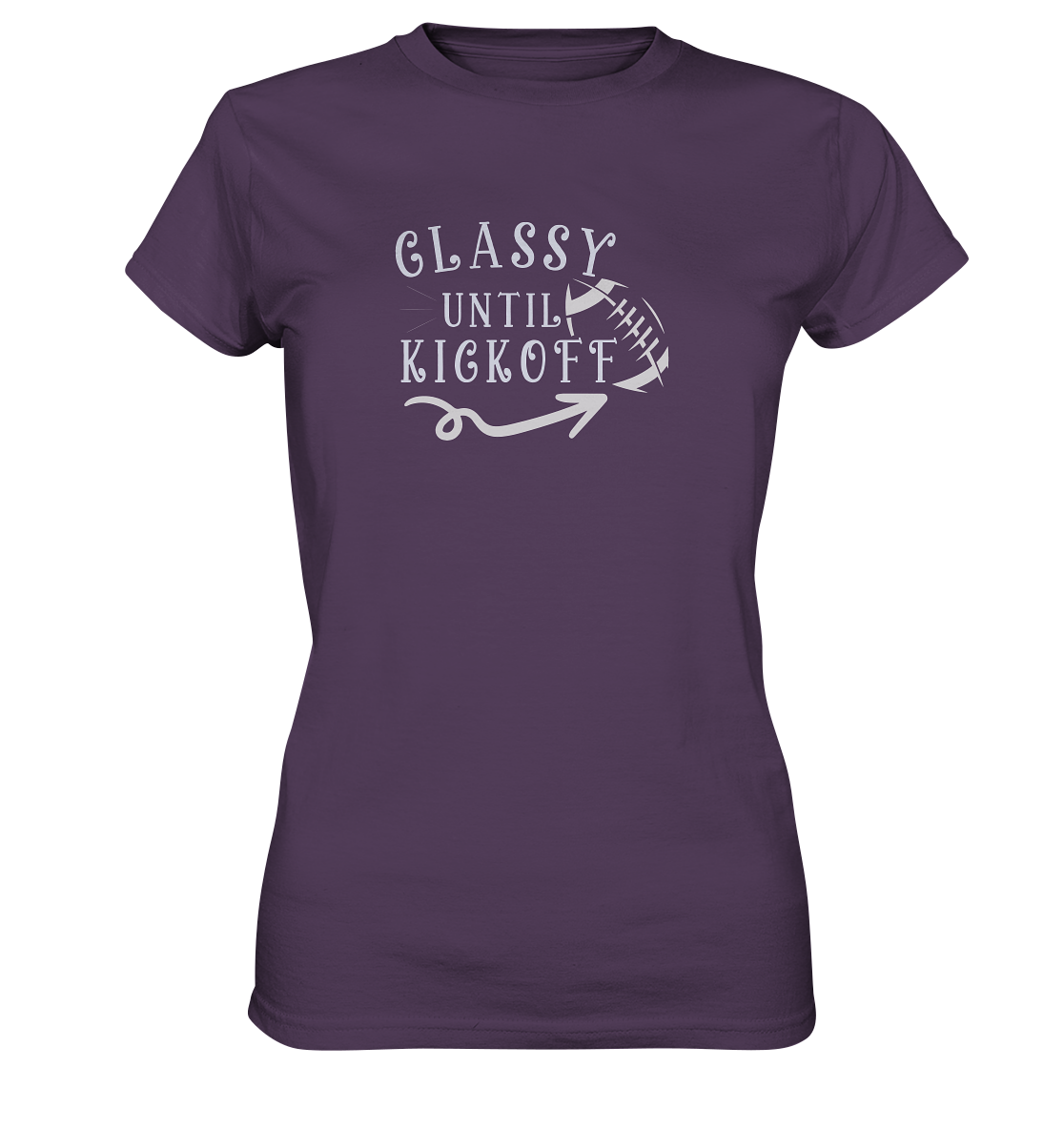 Glassy until Kick Off - Women's Premium T-Shirt