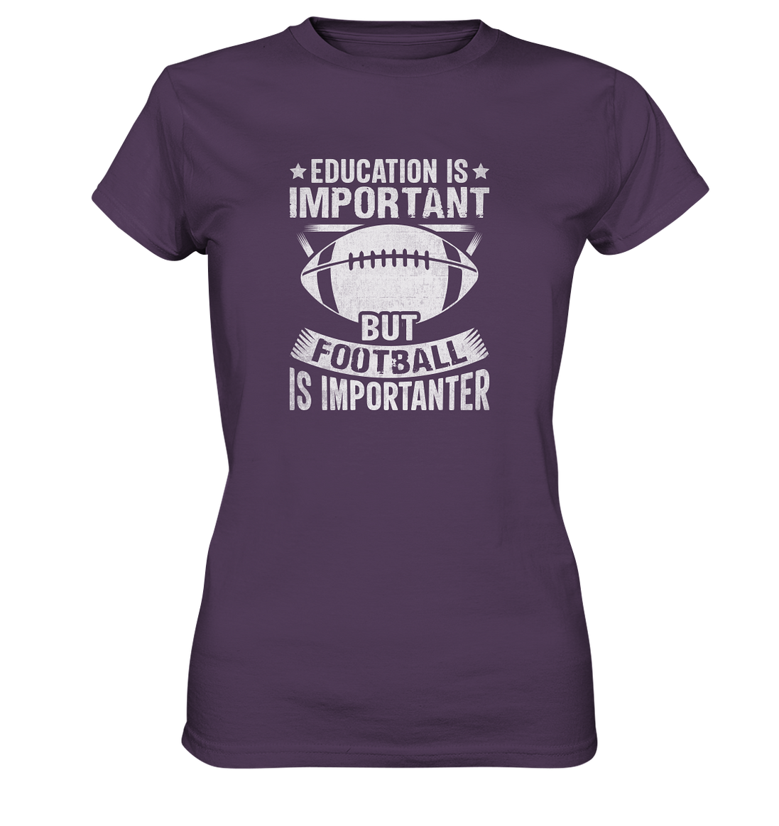 Football is importanter - Ladies Premium Shirt