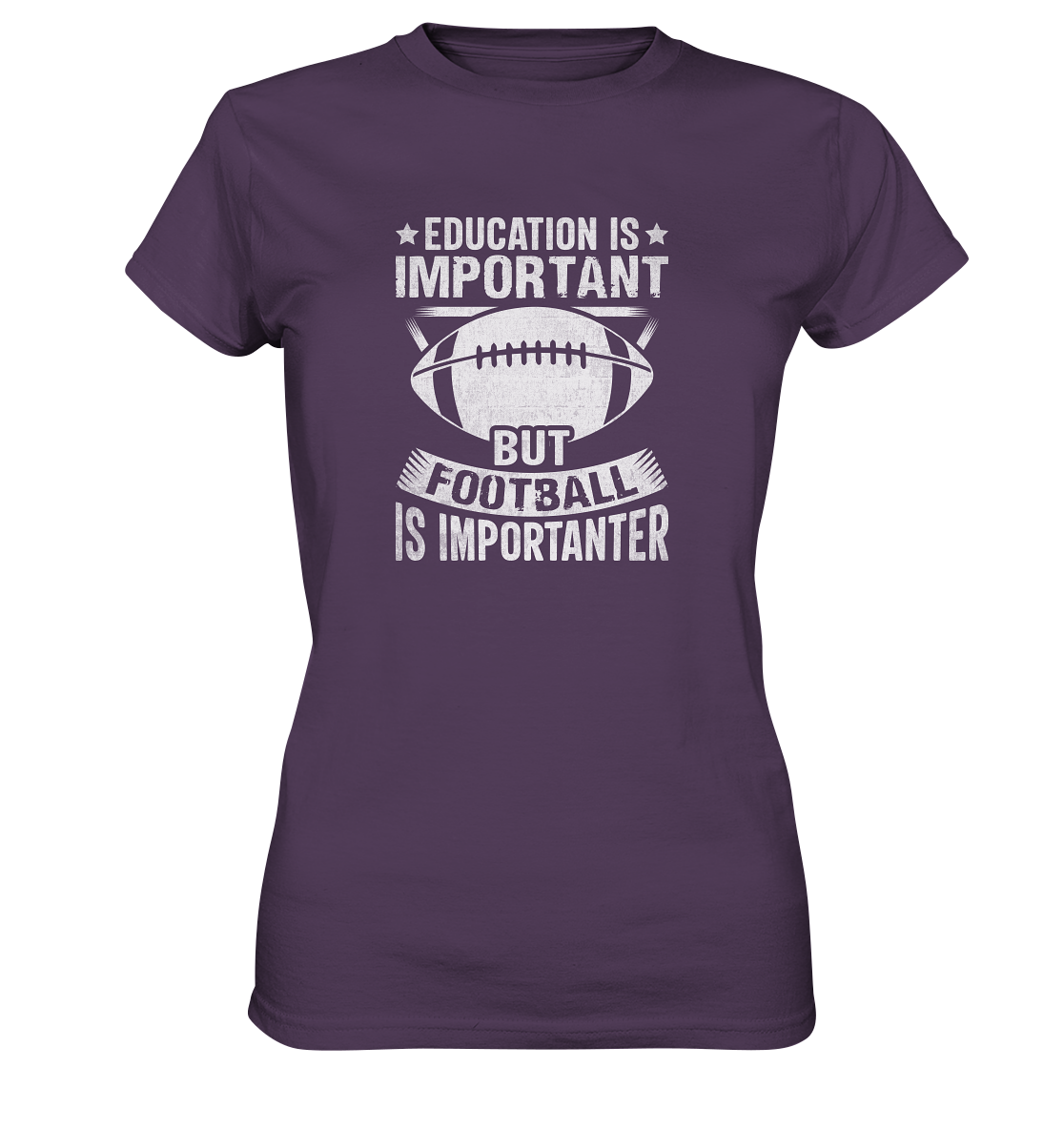Football is importanter - Ladies Premium Shirt