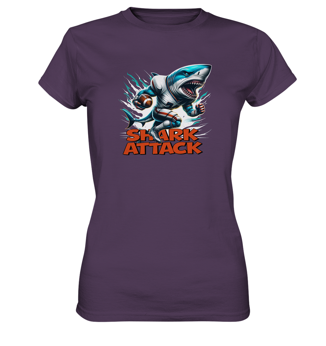 Shark Attack - Ladies Premium Shirt