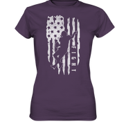 USA Flag Fight - Ladies Premium Shirt