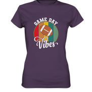 Game Day Vibes White - Ladies Premium Shirt