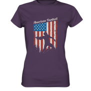 American Football Banner - Ladies Premium Shirt