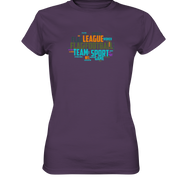 Flag Football Word Bubble - Ladies Premium Shirt