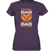 Football Dad Much Cooler - Ladies Premium Shirt