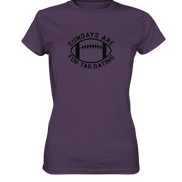 Sundays are for Tailgating  II - Ladies Premium Shirt