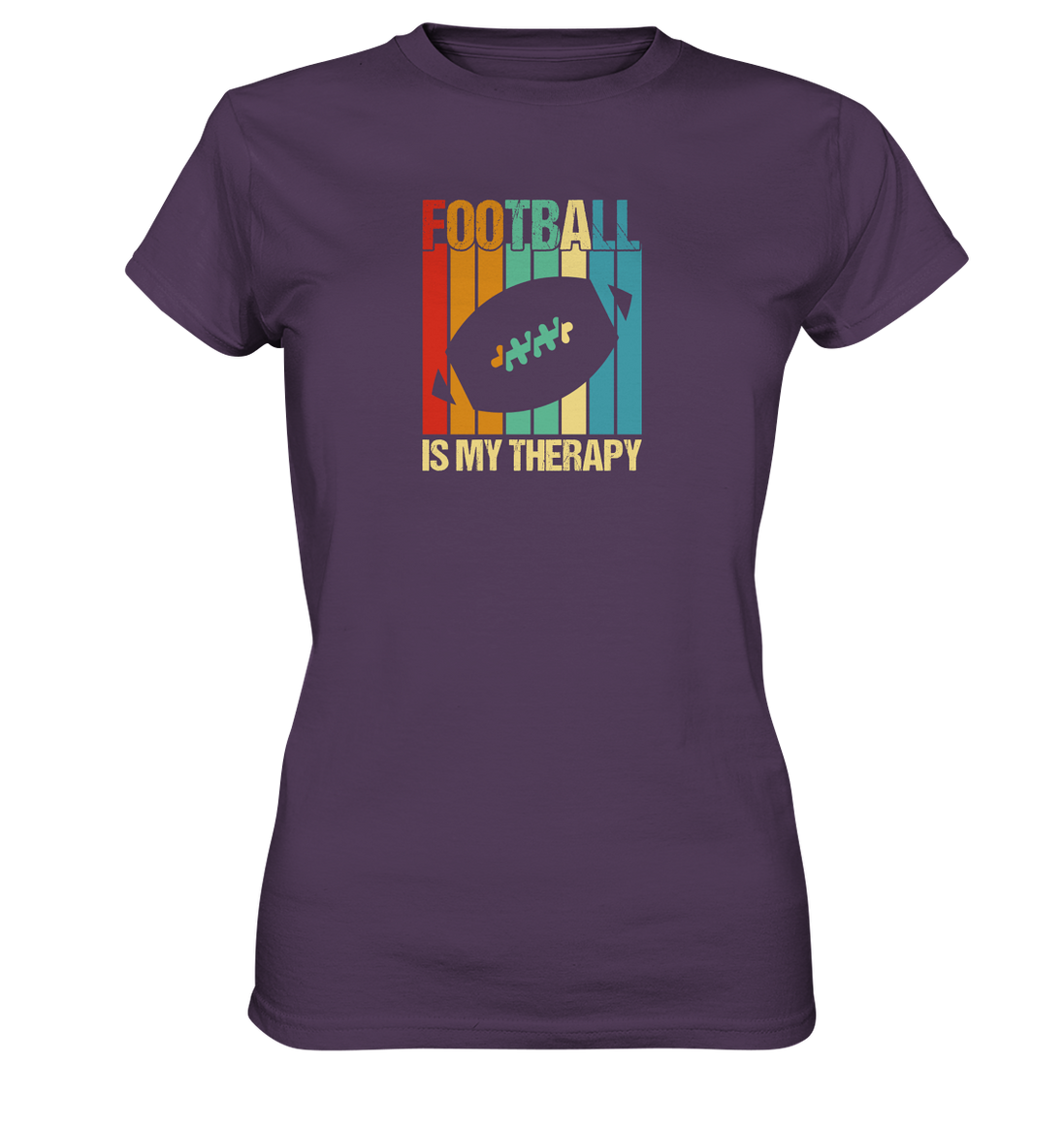 Football is my Therapy - Ladies Premium Shirt