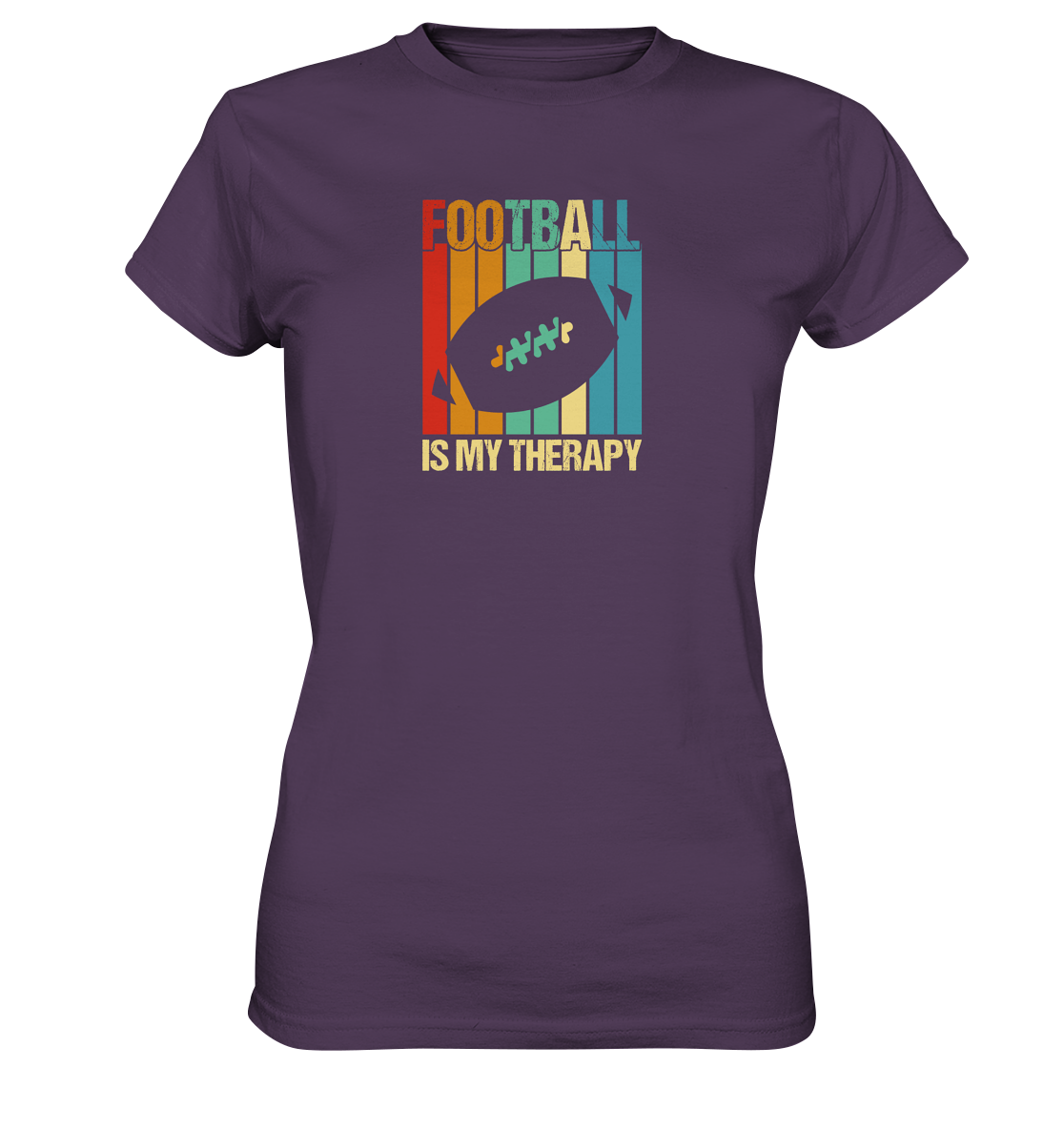 Football is my Therapy - Ladies Premium Shirt