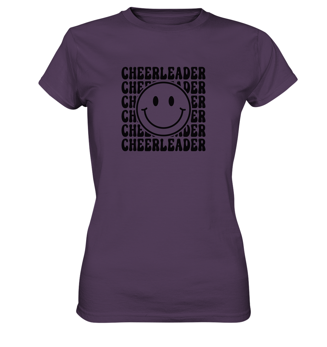 Cheerleader Smiley - Ladies Premium Shirt
