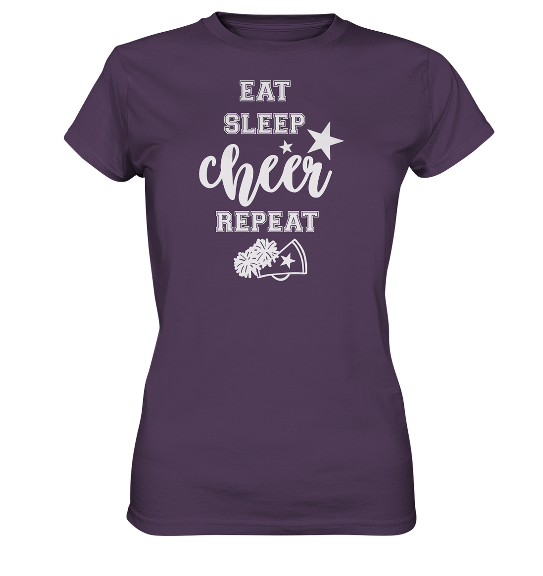 Eat Sleep Cheer - Ladies Premium Shirt
