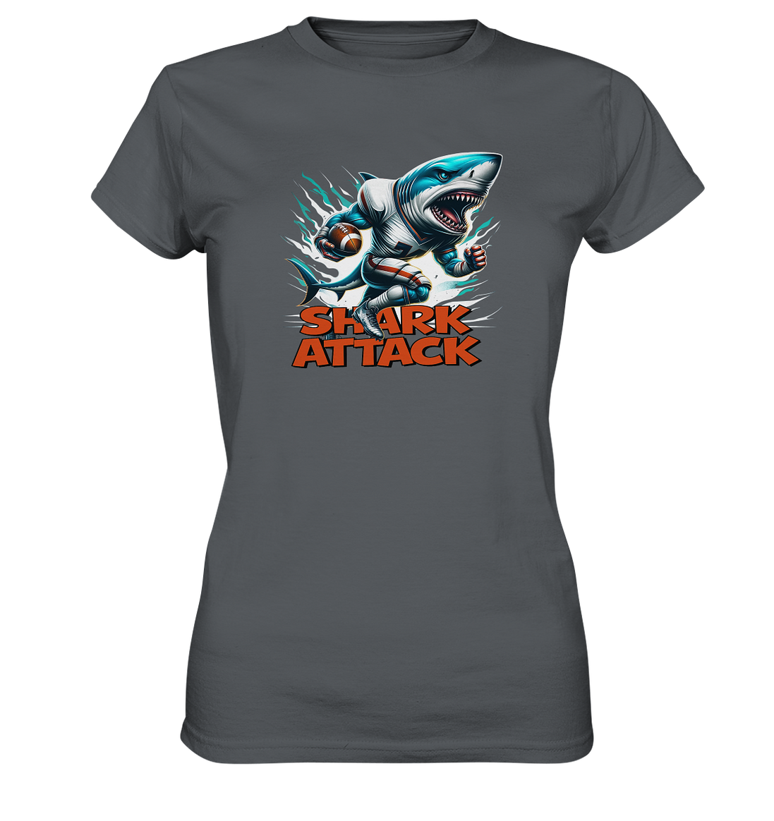 Shark Attack - Ladies Premium Shirt