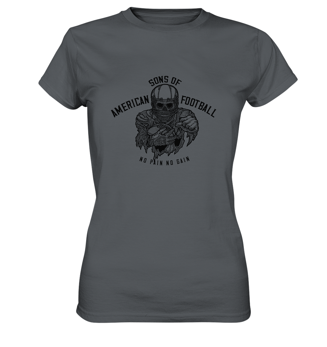 SAMFO No Pain No Gain  - Ladies Premium Shirt