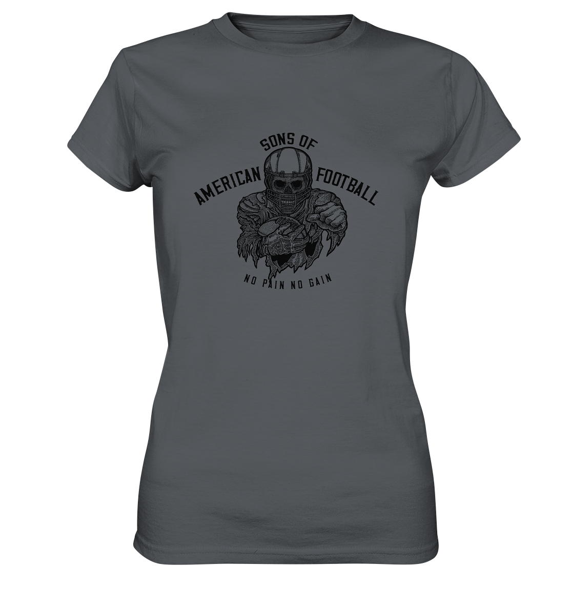 SAMFO No Pain No Gain  - Ladies Premium Shirt